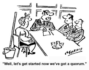 cartoon about quorum