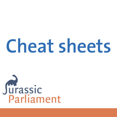 Cheat sheets